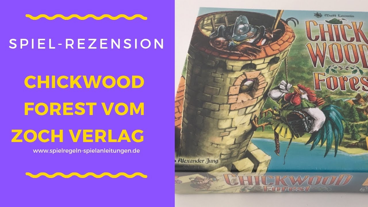 &bdquo;Chickwood Forest&ldquo; vom Zoch Verlag - Spielerezension + Spielregeln