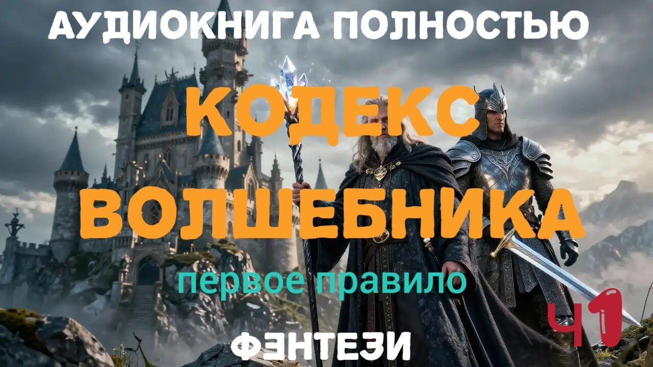 Аудиокнига полностью. Кодекс волшебника. Первое правило / фэнтези 