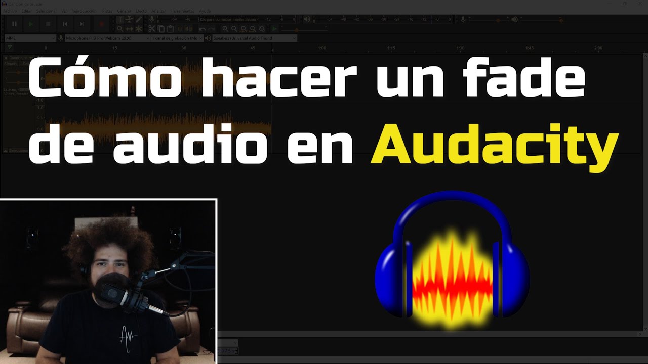 C&oacute;mo hacer un fade en Audacity | Transiciones de audio fade in / fade out