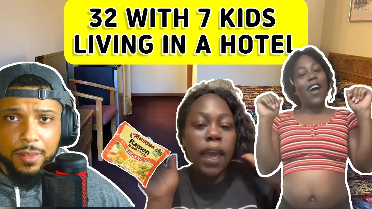 32 With 7 Kids Living in a Hotel