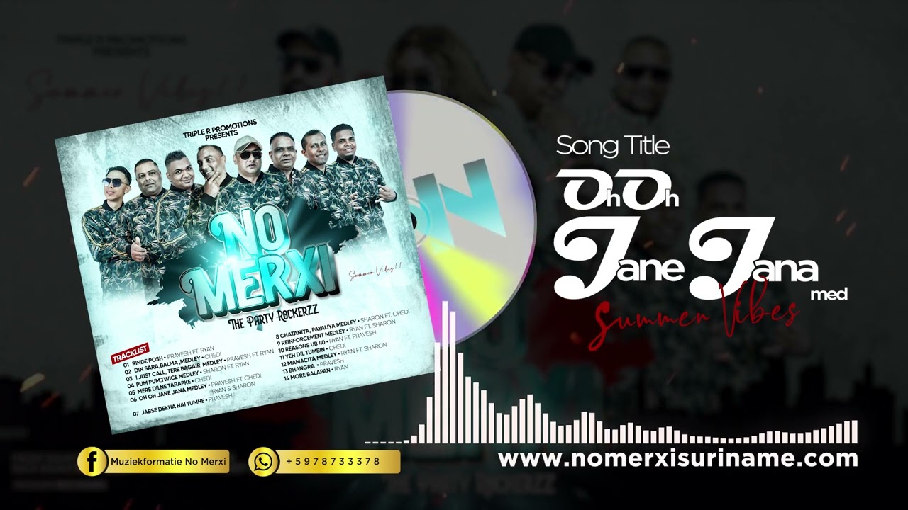 OH OH JANE JANA II SUMMER VIBE II MUZIEKFORMATIE NO MERXI (NMX)