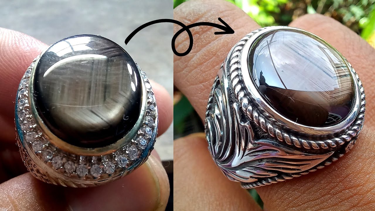 I need two days to make this ring, the customer's request to make this very complicated ring