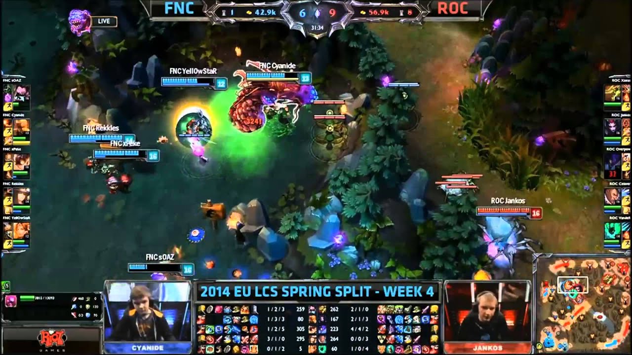 EU LCS - Jankos baron steal