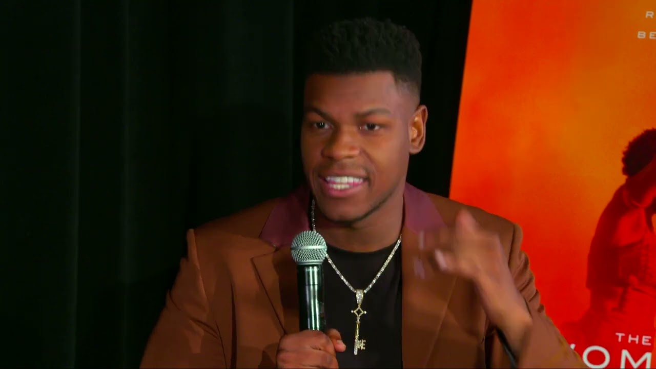 Lashana Lynch, Sheila Atim, and John Boyega talk 'The Woman King'
