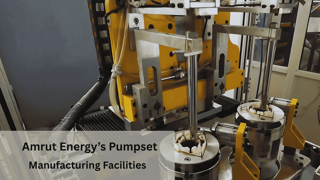 Amrut Energy Solar Water Pump Manufacturing