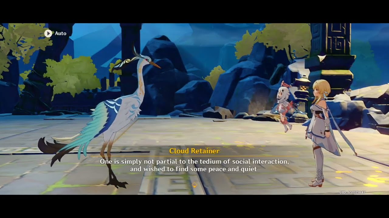 Cloud Retainer's Guide On How To Be A Classy Introvert (Genshin Impact)