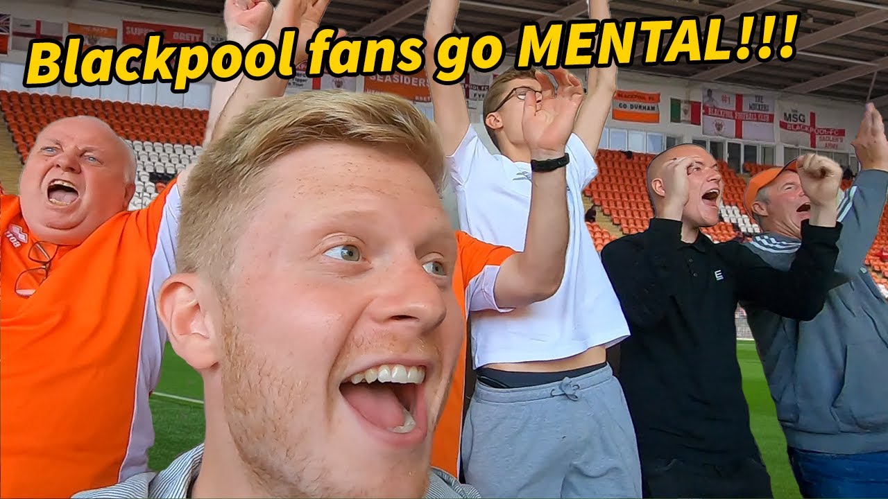 BEST FANS IN THE CHAMPIONSHIP??? Blackpool v Fulham