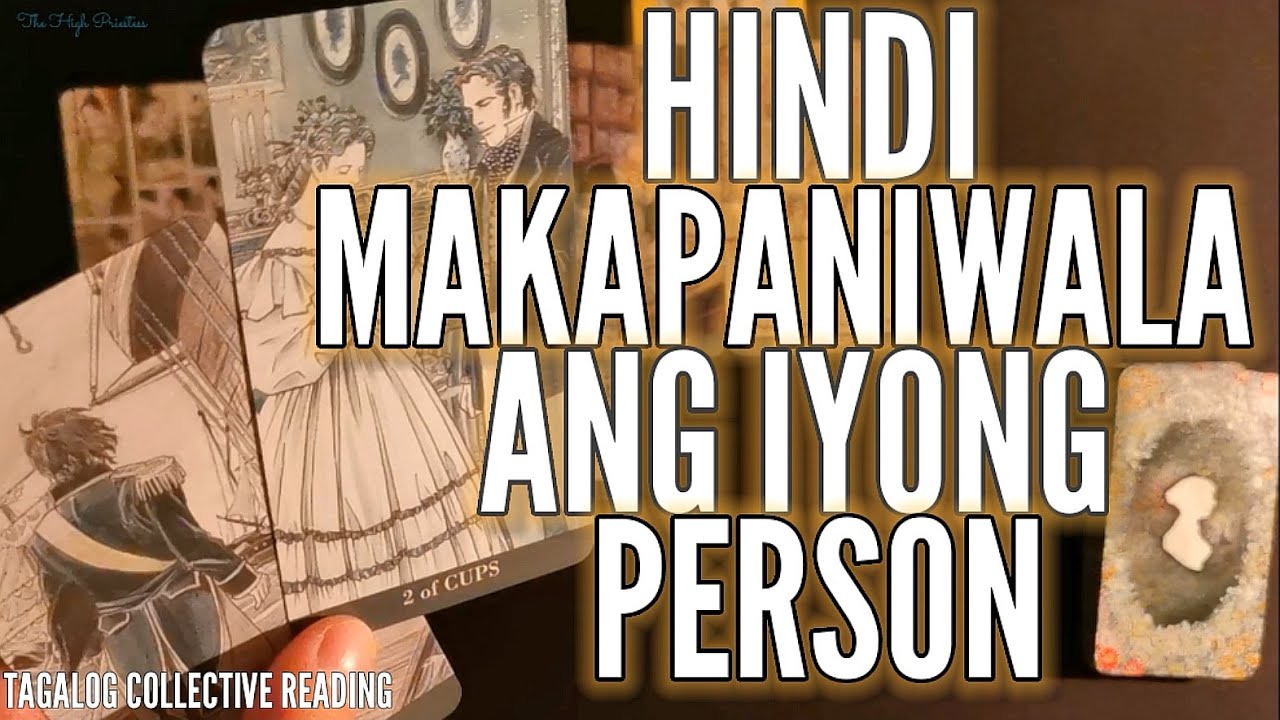 HINDI MAKAPANIWALA ANG IYONG PERSON NA IKAW AY NASA KANYANG HARAPAN! #tagalogreading #tarot 