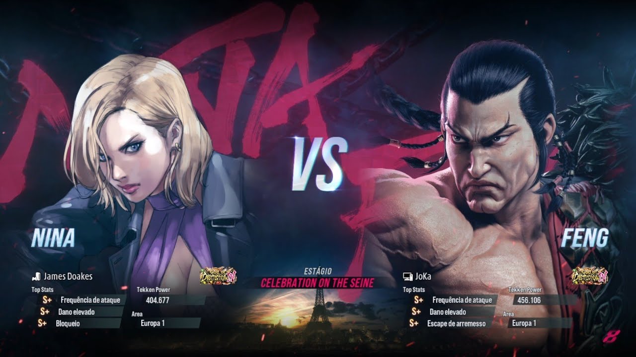 NINA 🥋 JAMES DOAKES VS JOKA 🥋 FENG | TEKKEN 8