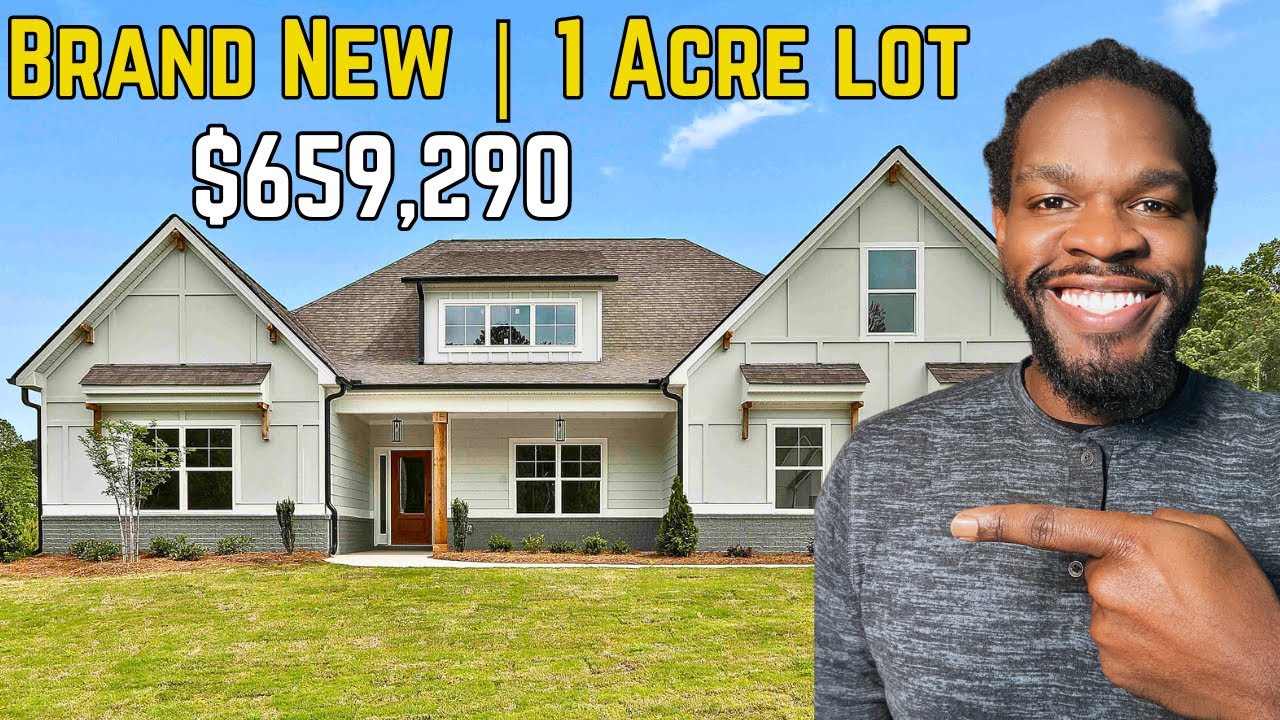 New Homes Alert in Newnan GA - 1 Acre Lots, $20,000 Incentives!!