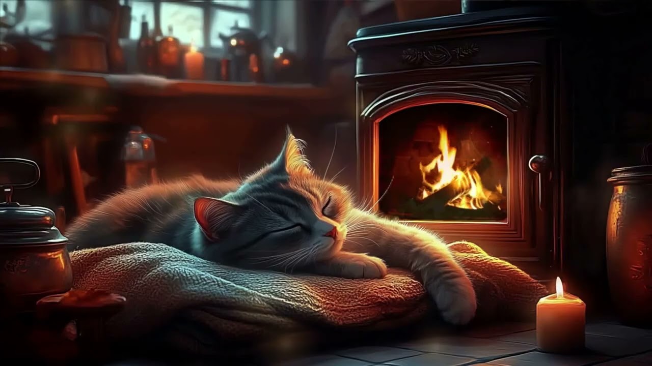 Midnight Jazz & Sleeping Cat Vibes 🐾
