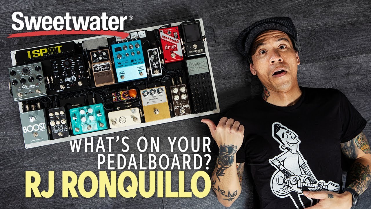 RJ Ronquillo's Pedalboard — What's on Your Pedalboard? 🎸