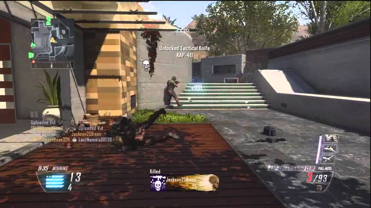 Black Ops 2: Minitage+A Quick TDM game