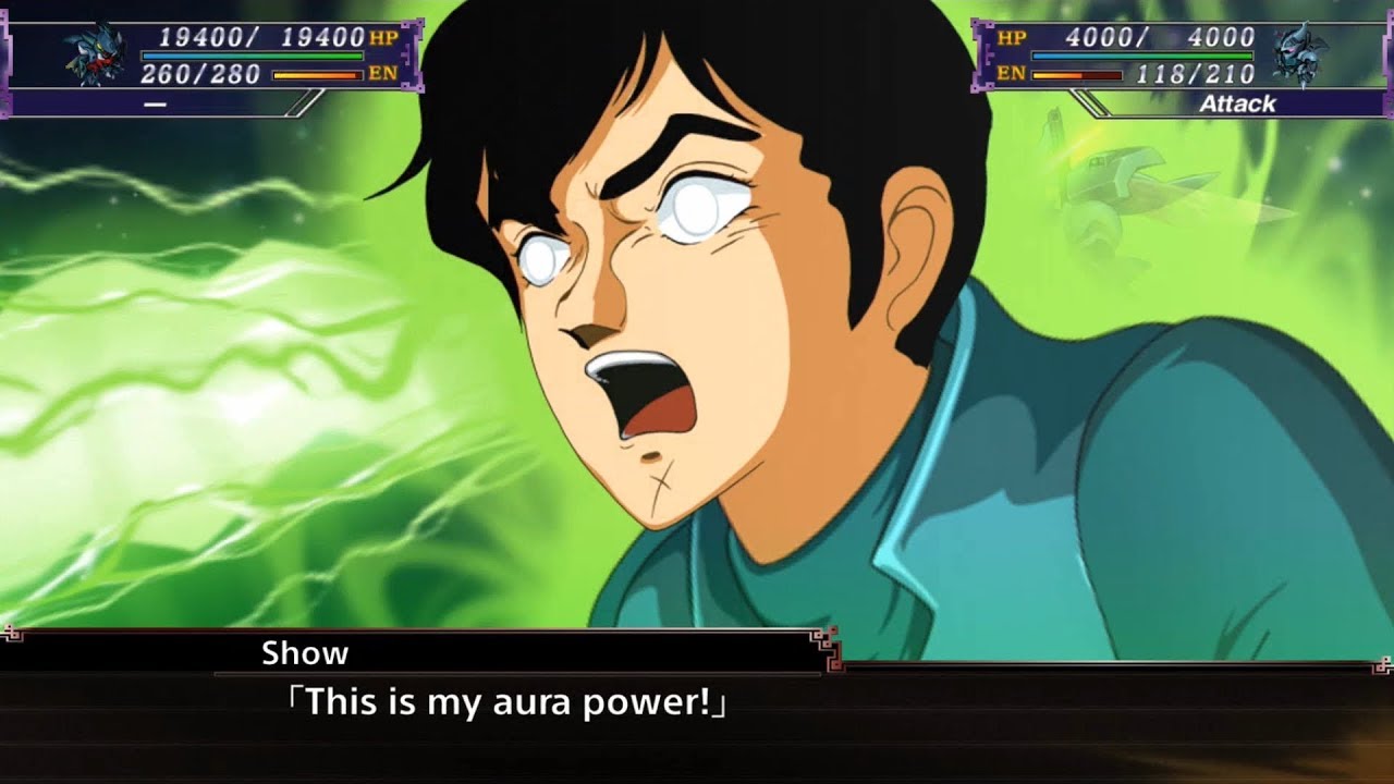 Super Robot Wars X (EN) - Billbine Aura Shoot Event & Todd Joins (Stage 34A)[Dunbine]