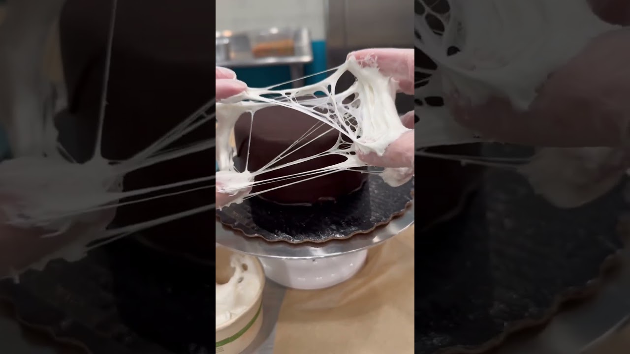 Spider Web Cake! Fun and Easy