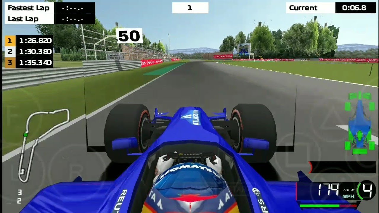 F1 2006 MOD 2025 |ALL CAR ONBOARD #ppsspp 