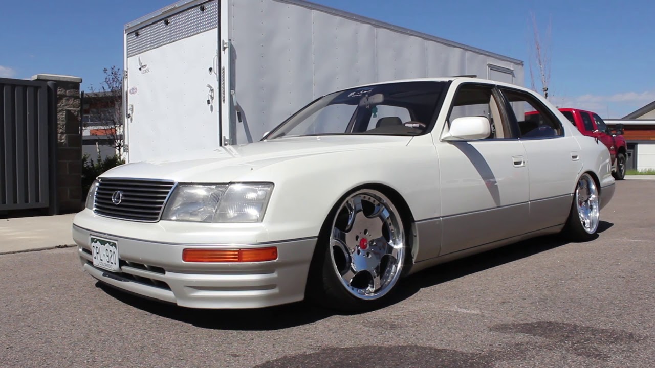 Lexus LS400 on Webs Kranze Bazreia Wheels!! // 19in wheel fitment guide // LS400 on 19s