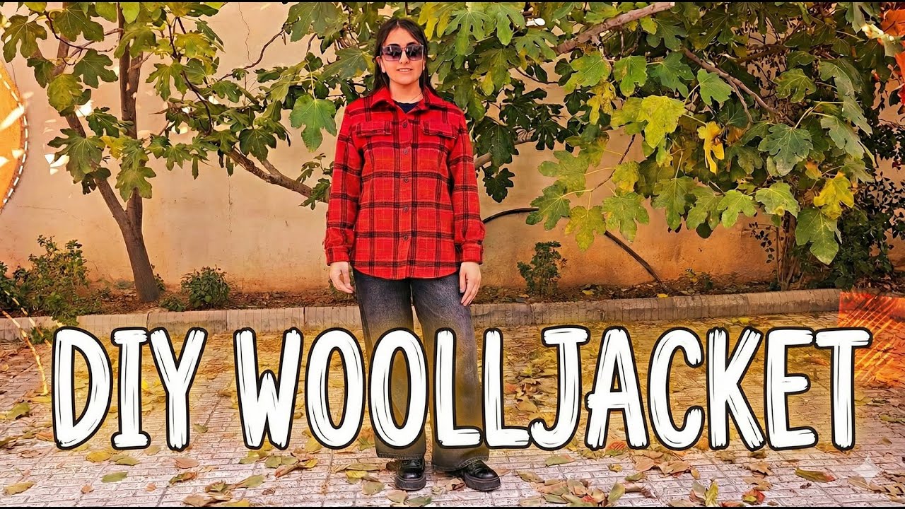 Create your own jacket:Step- by- step sewing tutorial (beginner friendly)