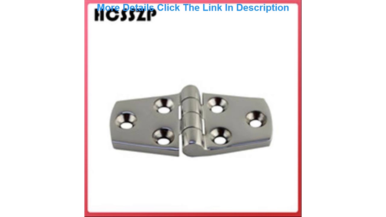 HCSSZP Marine watchband hinge stainless steel 316 heavy-duty high mirror door lock watchband hinge