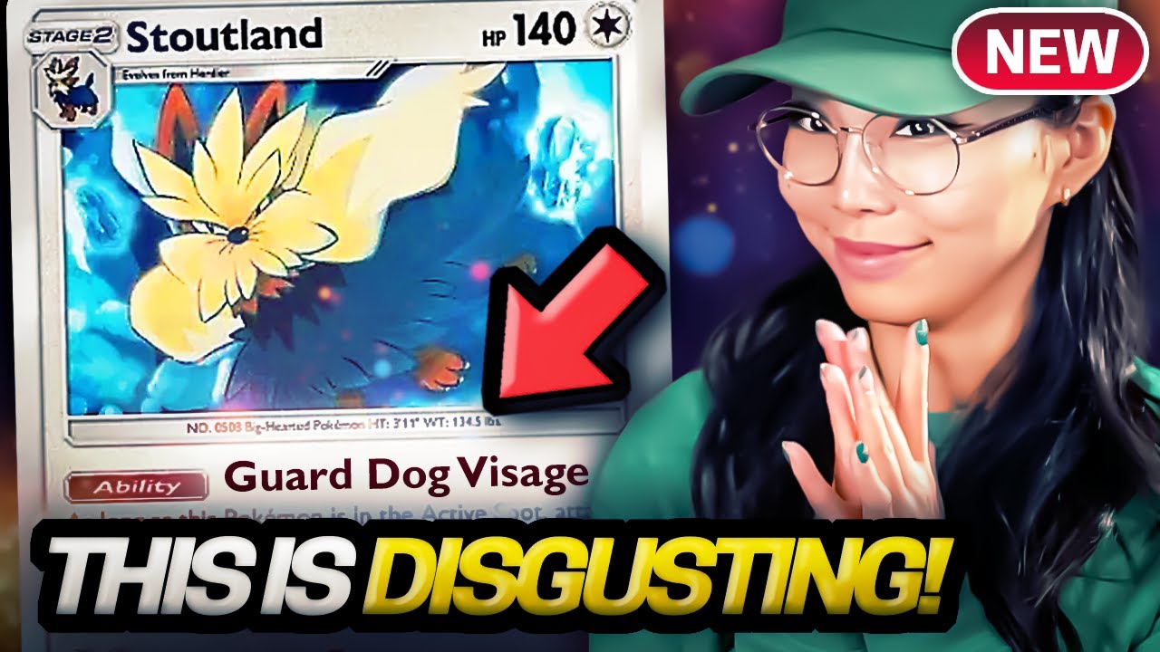 Stoutland's ability is RAGE INDUCING... Make their attacks COST MORE! (super toxic)