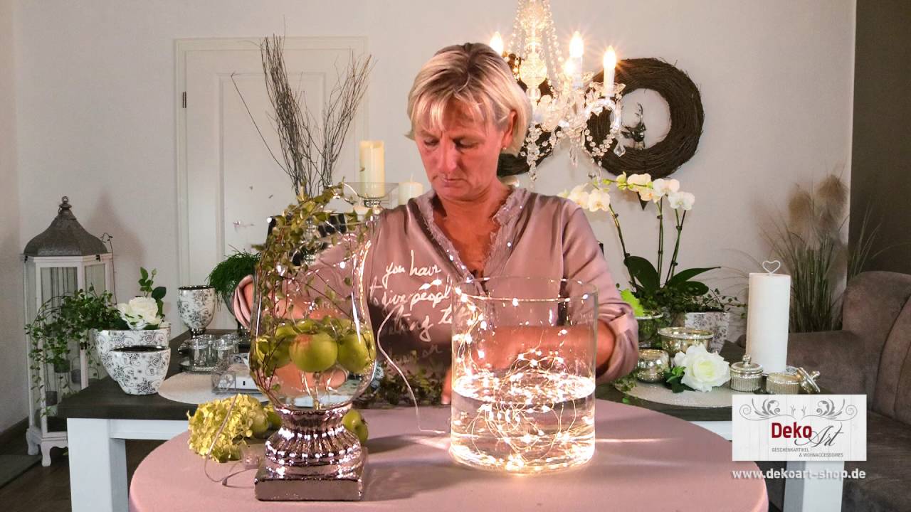 Lichterketten - Dekorationsideen von Susanne Harbers - DekoArt-Shop.de