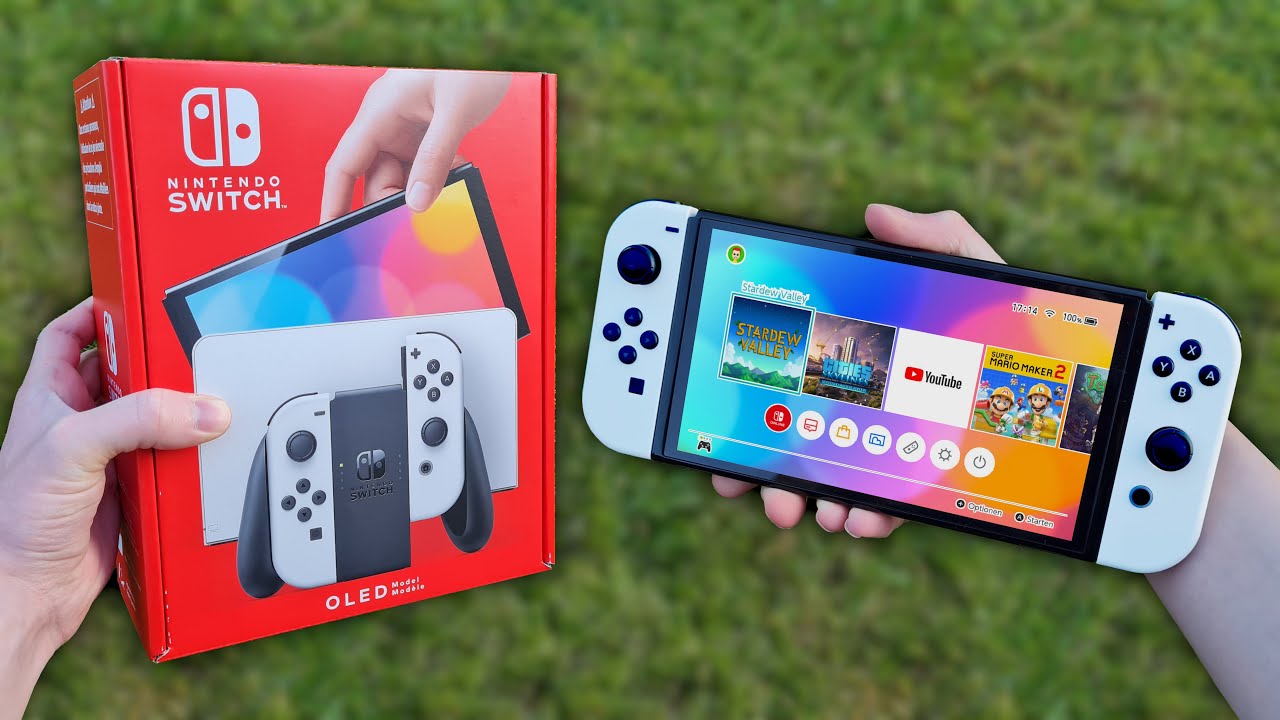 Nintendo Switch OLED Model Unboxing