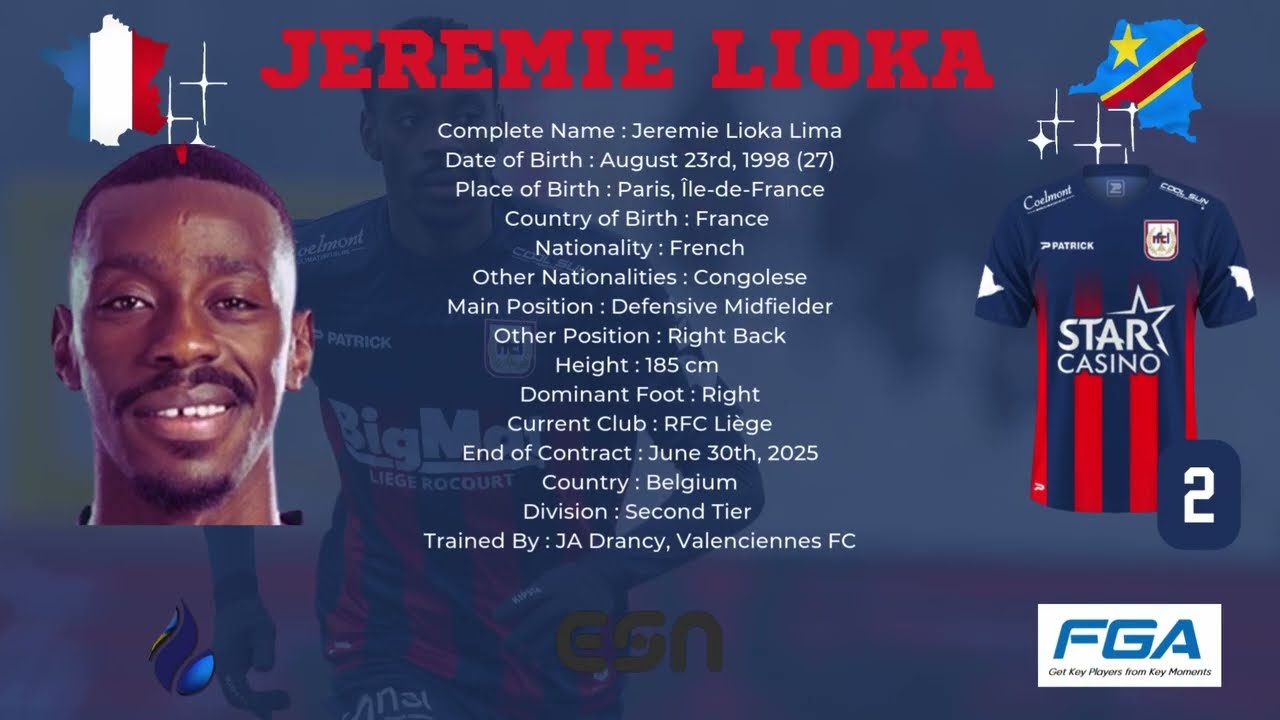Jeremie Lioka Lima 2024-2025