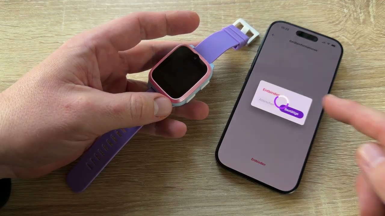 How to hard reset & enter into the hidden menue myFirst Fone S3 Kids Smartwatch DIY 
