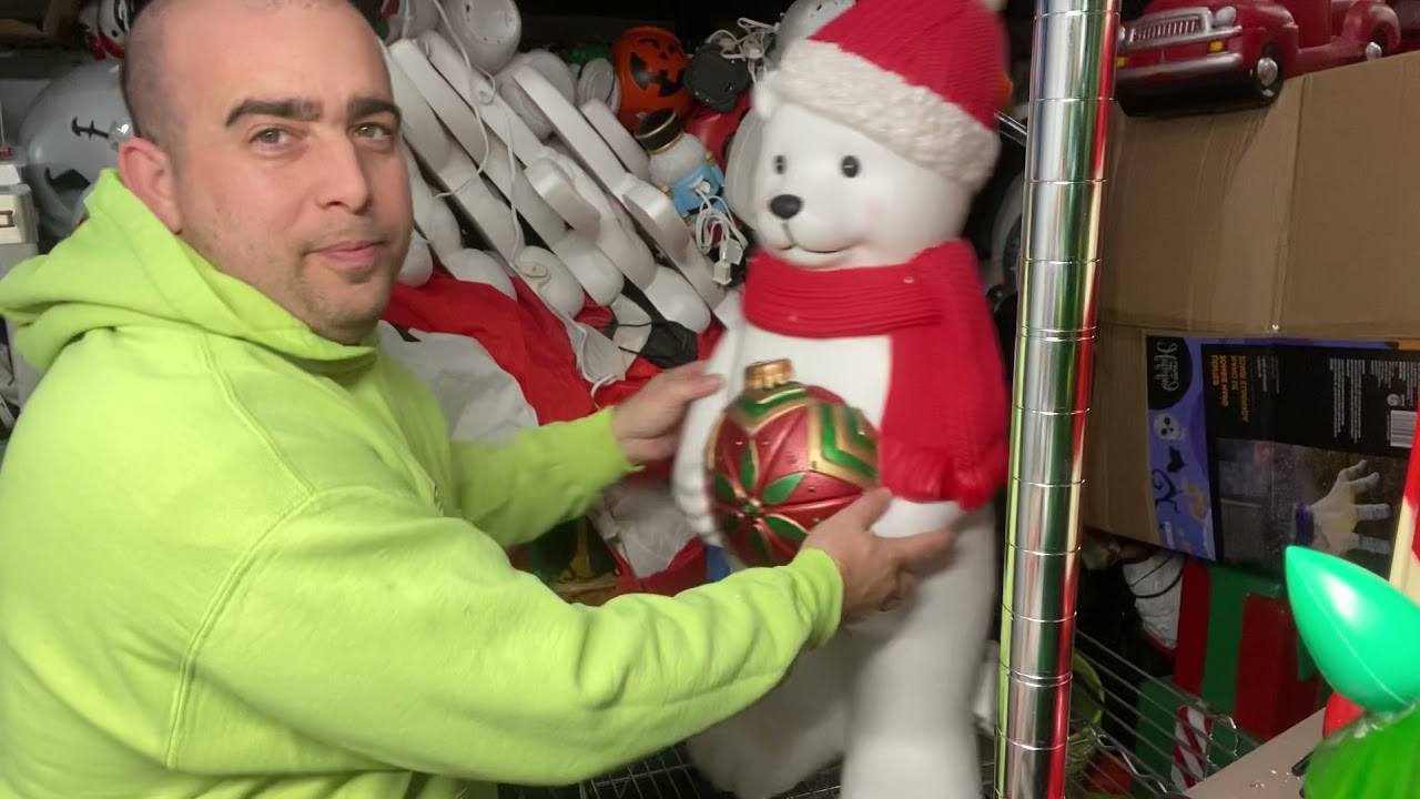 Installing a light into a Home Depot blow mold that does not have one