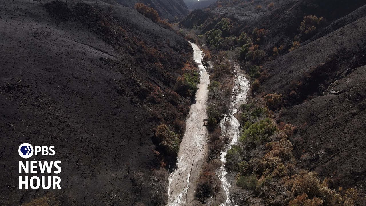 News Wrap: Heavy rains in California trigger landslides