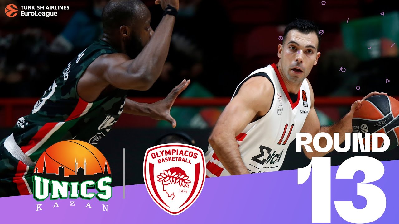 Vezenkov lifts Olympiacos to OT win! | Round 13, Highlights | Turkish Airlines EuroLeague