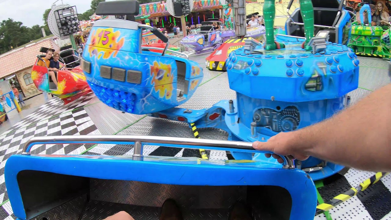 Kirmes Fahrgeschäft Break Dance Volksfest Nürnberg 2019 Onride