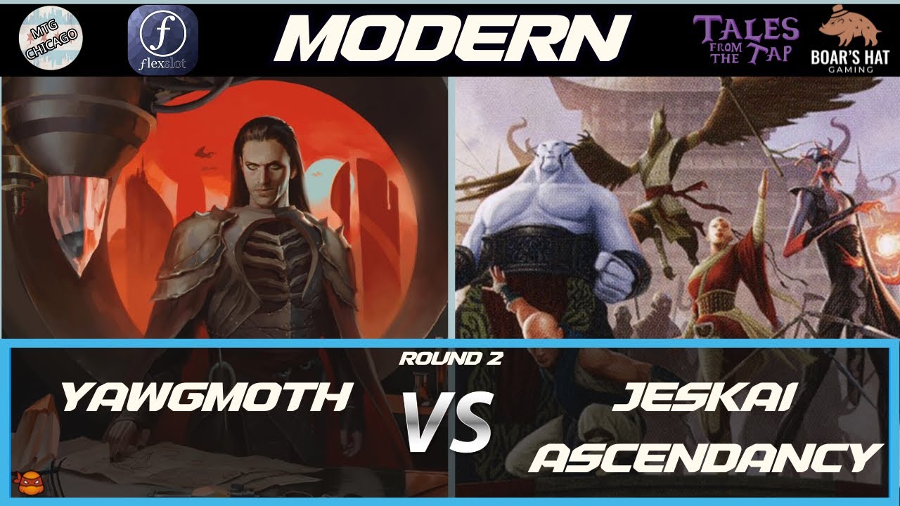 Yawgmoth против Jeskai Ascendancy [MTG Modern, 2 раунд]