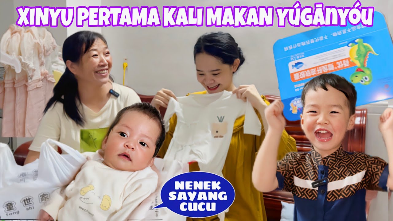 ABIL DAN MEIMEINYA DAPAT HADIAH  BARU DARI NENEKNYA, SAKING SAYANGNYA JADI SEMUA UNTUK CUCU