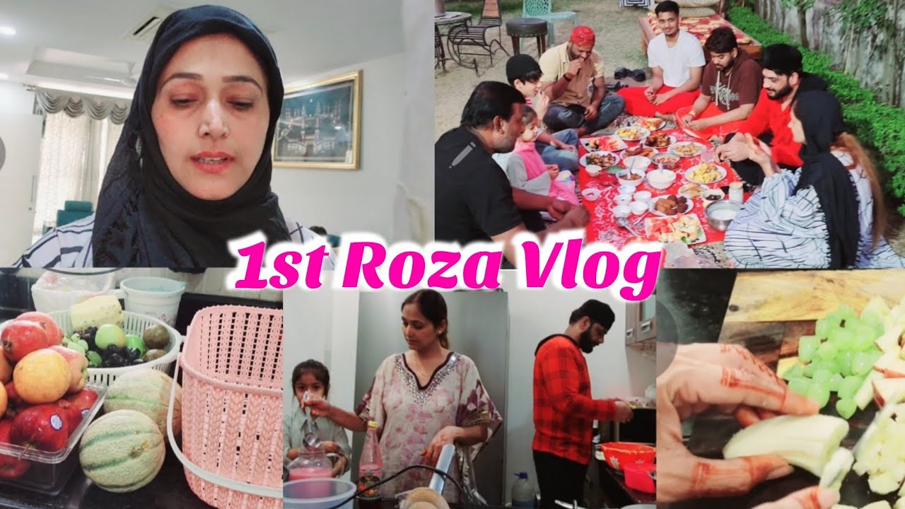 Ramadan 1st Roza // Sehri to Iftaar Routine vlog ♥️ 