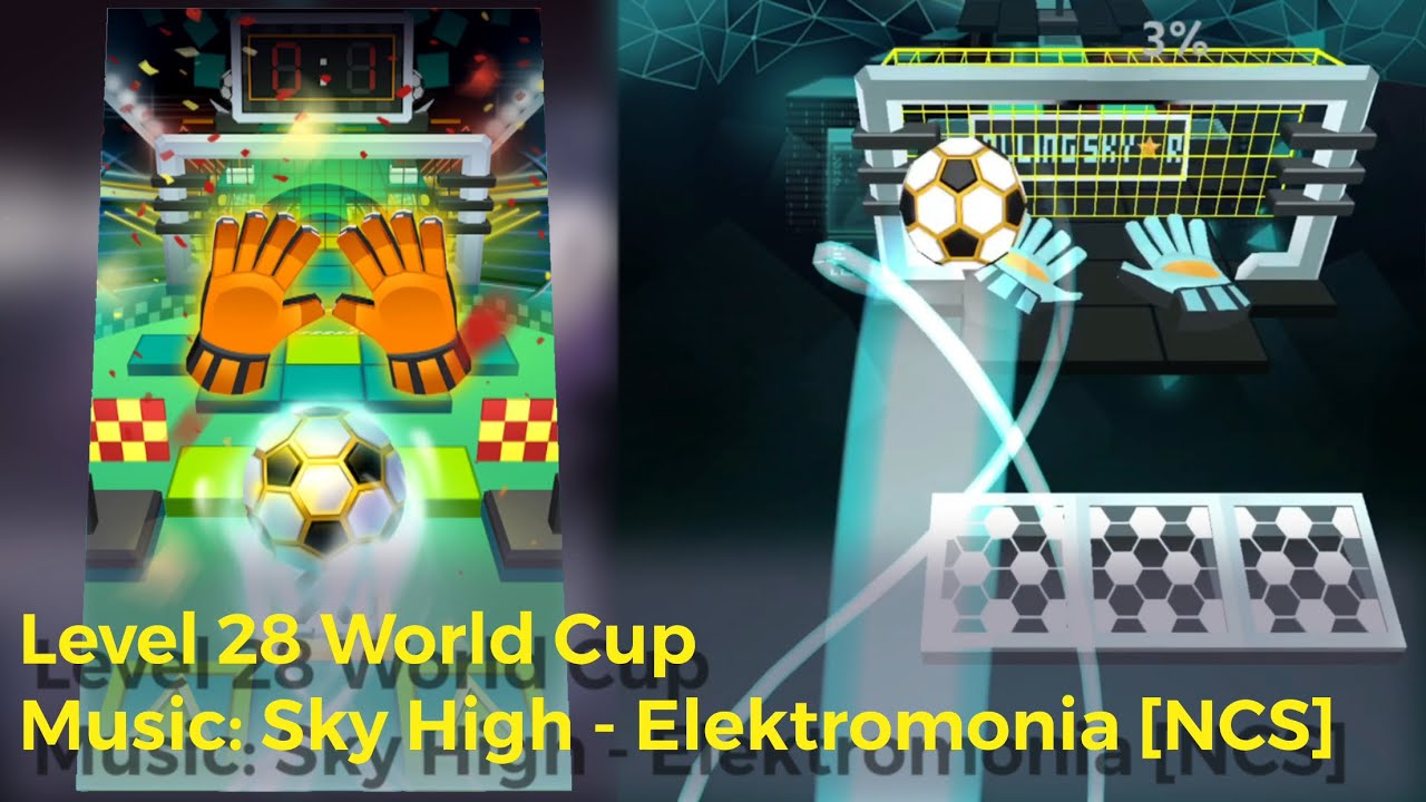 Rolling Sky World Cup | Sky High - Elektronomia [NCS]