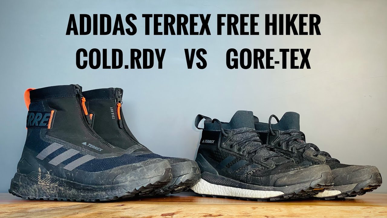 Adidas Terrex Free Hiker GTX vs COLD.RDY The Ultimate Out Door Shoe.