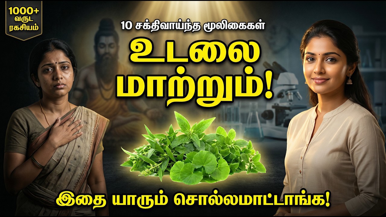 10 Powerful Herbs That Will Transform Your Body! | Scientifically Proven Truth | Siddha Medicine Tamil