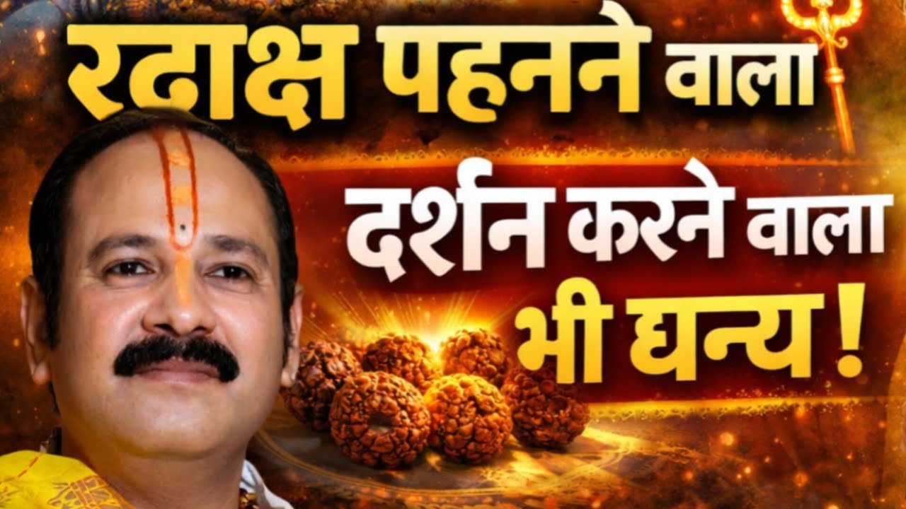 रुद्राक्ष की महिमा 🔱 पहनने वाला धन्य, दर्शन करने वाला भी धन्य |जानिए अद्भुत रहस्य | Rudraksha Mahima