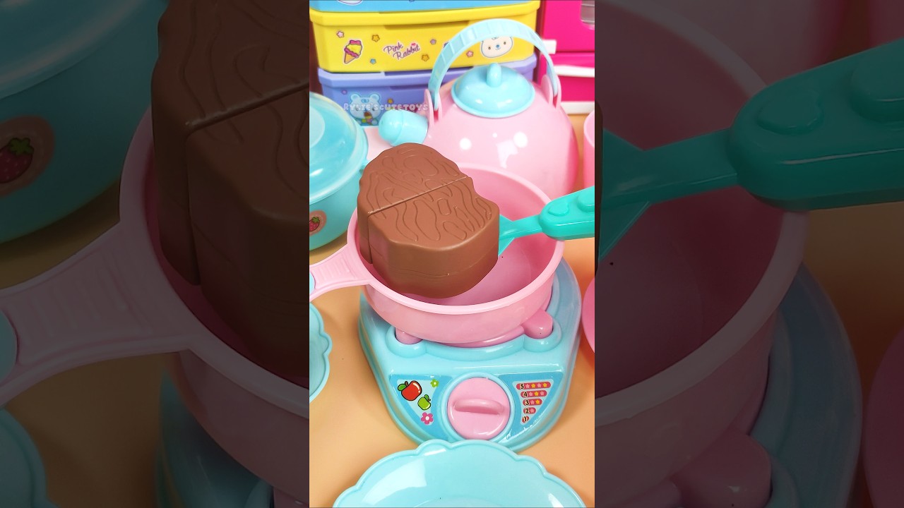 Satisfying Miniature: Cooking Delicious Food Kitchen Set Toys Playset ASMR (No talking)