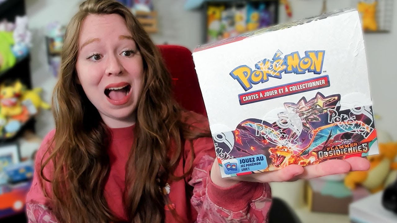 CE DISPLAY ME TROLL ! Ouverture de 36 boosters Pokémon EV3 Flammes Obsidiennes !