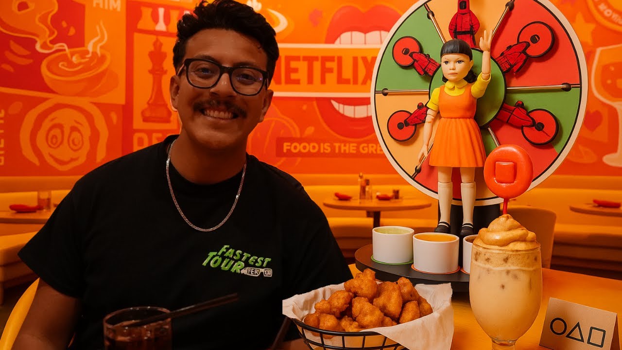 I Ate EVERYTHING at the Netflix Bites Restaurant in Vegas (What They DON'T Tell You!)