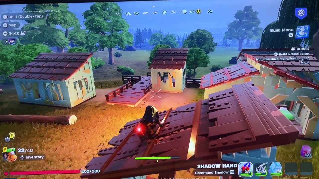 Crafting in Lego Fortnite odyssey 