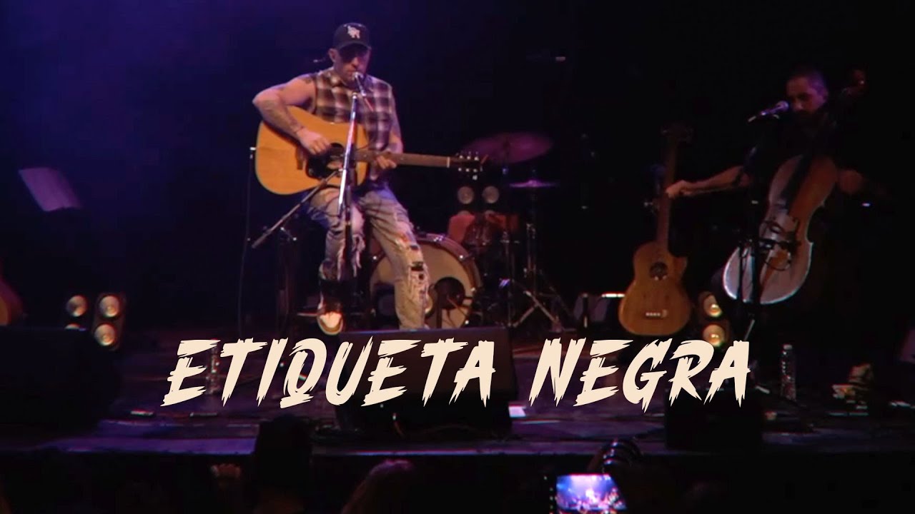 Etiqueta Negra - Gaspar Benegas - Acústico en Lucille