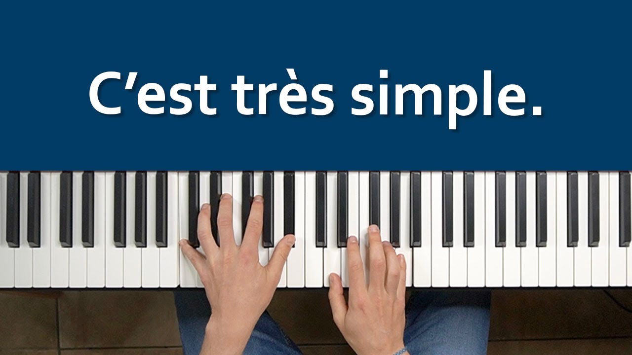 Comment trouver tous les accords au piano (en 5 minutes ⏱️)