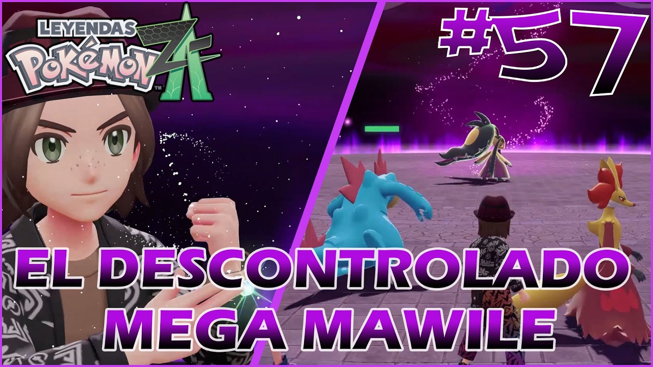 Pokémon Legends: Z-A | #57 MEGA MAWILE EN ACCION!!!