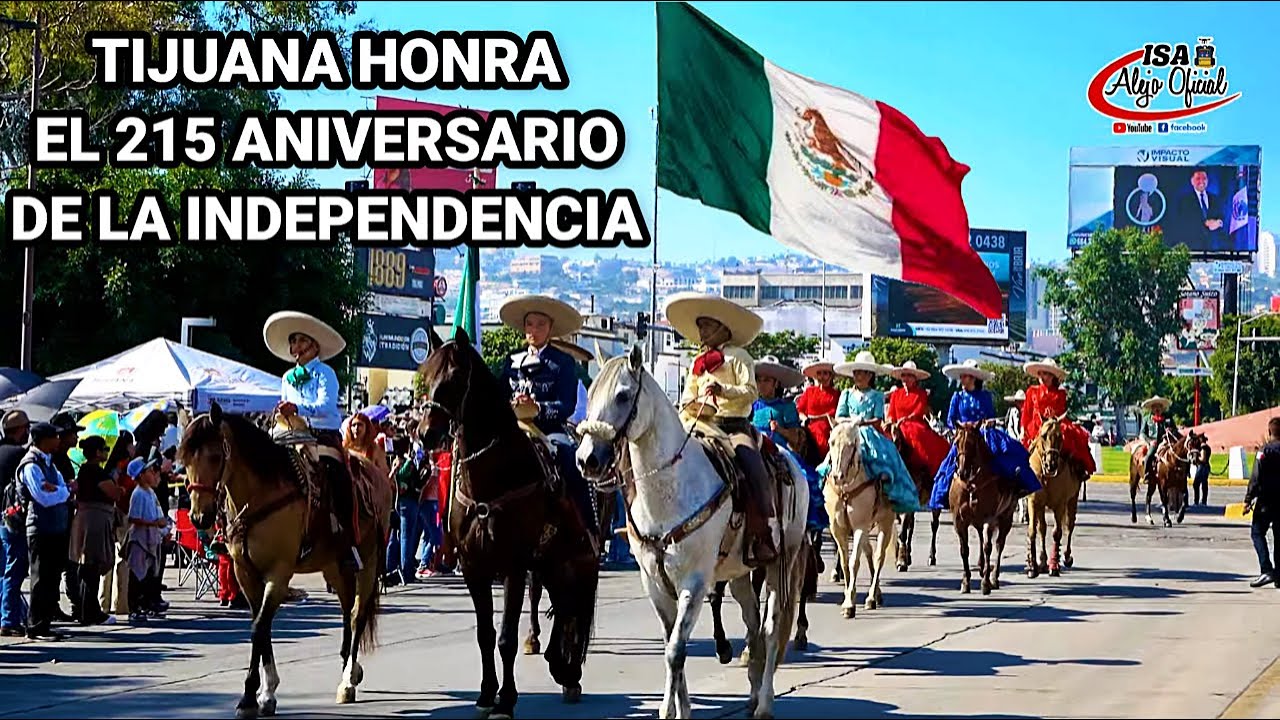 Así se Vivió el Desfile 16 de septiembre en Tijuana BC | Isa Alejo Oficial