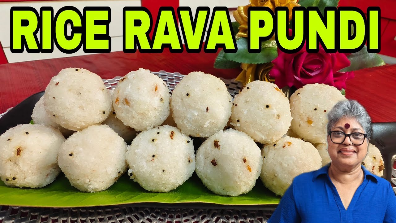 Akki Rava pundi|Rice Rava Dumplings| Healthy Mangalorean Traditional Breakfast,ಮುಟ್ಲಿo