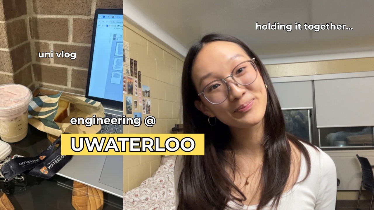 first day back & a winter snow day 📚🕯️uw engineering vlog