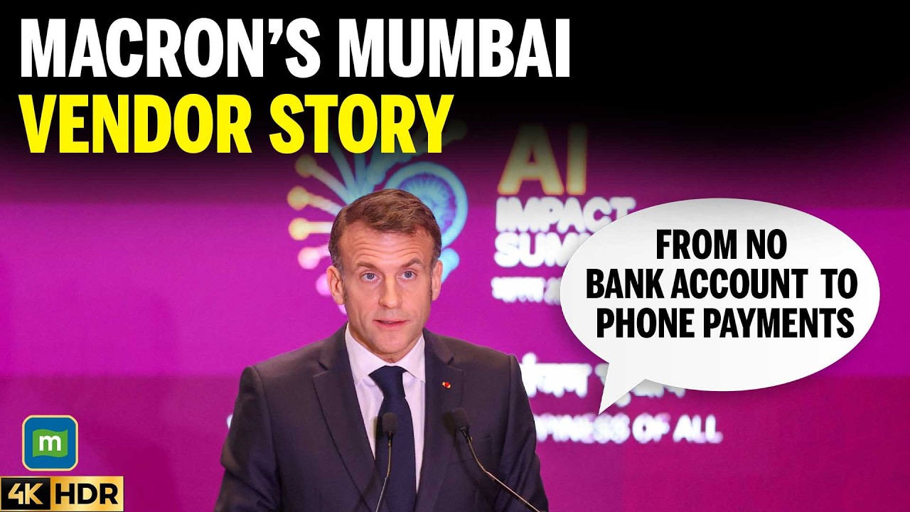 Macron&rsquo;s Mumbai Vendor Story Grabs Spotlight at India AI Summit